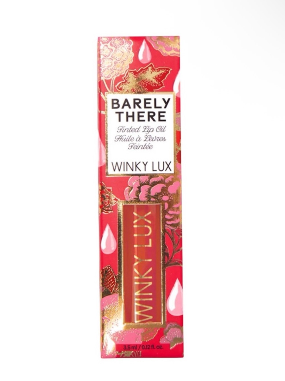 Winky Lux Barely There Tinted Lip Oil in Berry NEW